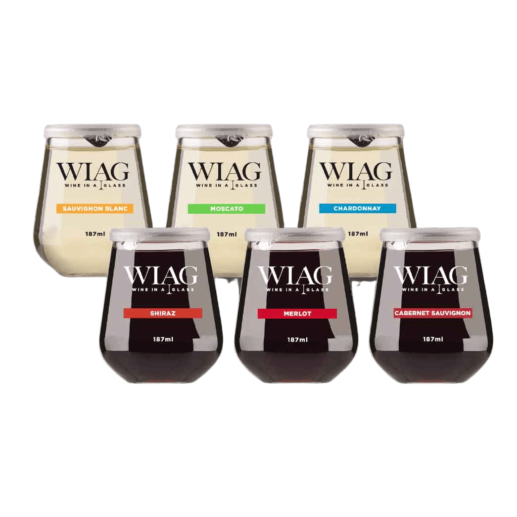 Wiag Image WIAG Wine In A Glass Gift Pack | Variety of Red and White Wines